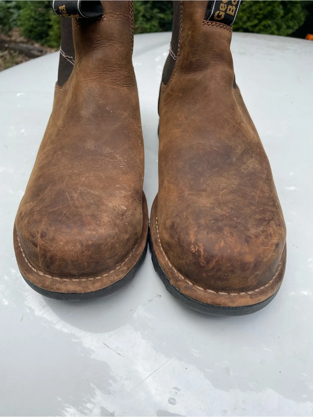 Georgia Boot Eagle One Waterproof Chelsea work boot Size 10.5 Wide Men’s